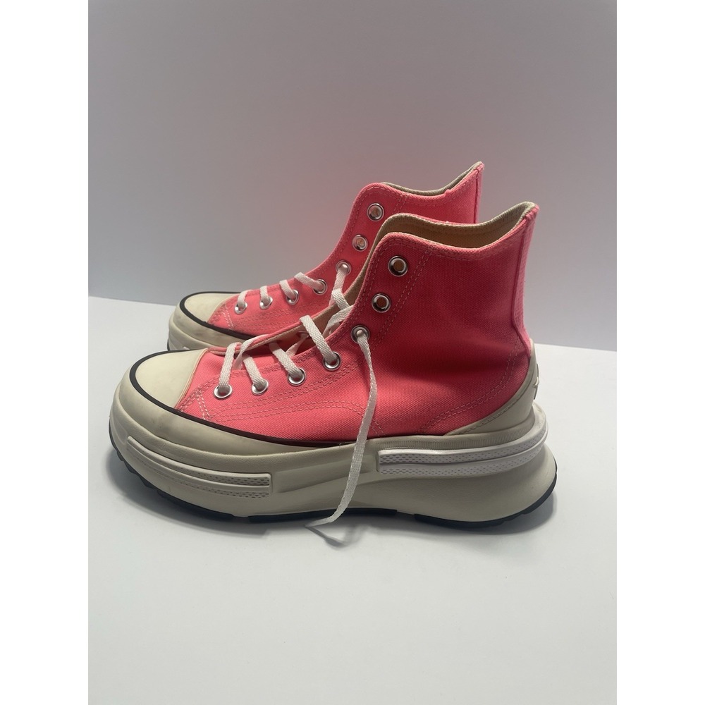 Converse Chuck Taylor Run Star Move Hi Size 6.5 W Pink Platform High Top Canvas
